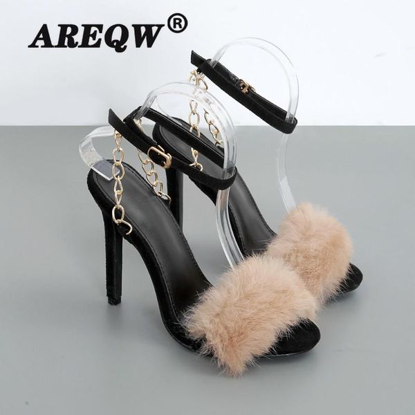 aneikeh 2021 sweet fashion sandals women shoes villi chain thin high heels round toed wedding dress ankle buckle strap black 42
aneikeh 2021 sweet fashion sandals women shoes villi chain thin high heels round toed wedding dress ankle buckle strap black 42