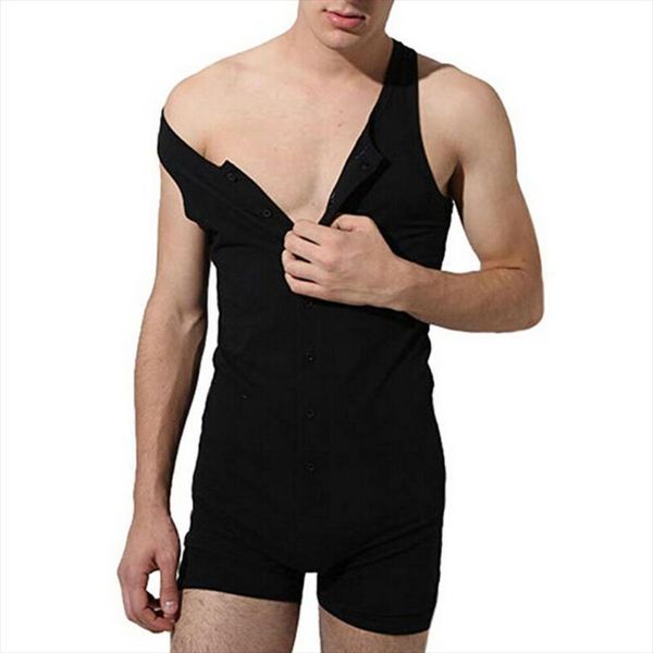 men leotard bodysuit sportswear underwear fitness gym singlet sleeveless suit uk, White;black
men leotard bodysuit sportswear underwear fitness gym singlet sleeveless suit uk, White;black