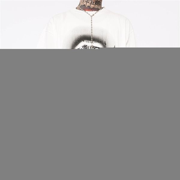 men's t-shirts t-shirt 2021 summer short sleeve printed tee hip hop oversized cotton casual harajuku streetwear tshirts clothing, White;black
men's t-shirts t-shirt 2021 summer short sleeve printed tee hip hop oversized cotton casual harajuku streetwear tshirts clothing, White;black