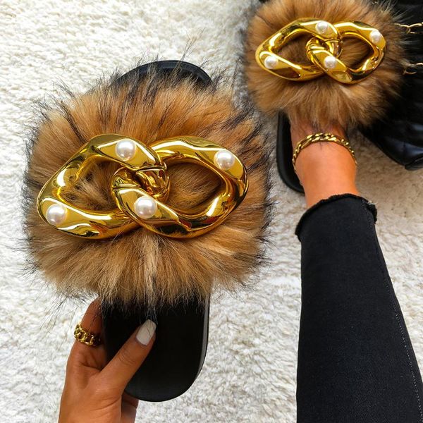 slippers fur slides women sandals summer 2021 female shoes designer big chain faux flip flop casual indoor plush, Black
slippers fur slides women sandals summer 2021 female shoes designer big chain faux flip flop casual indoor plush, Black