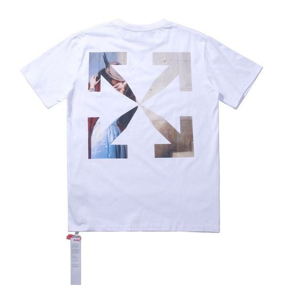 2021 summer new off oil painting series digital direct jet round neck short sleeve t-shirt for couples, White;black
2021 summer new off oil painting series digital direct jet round neck short sleeve t-shirt for couples, White;black