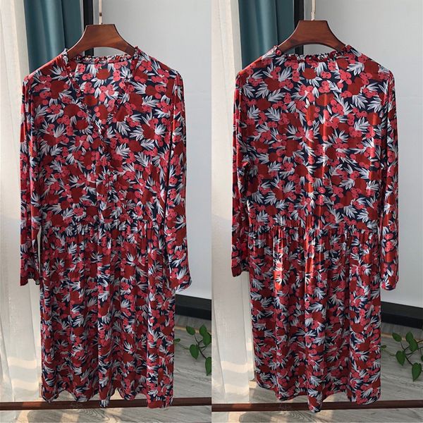 2021 new v-neck knee-length women long sleeve loose printing holiday style female yn41, Black;gray
2021 new v-neck knee-length women long sleeve loose printing holiday style female yn41, Black;gray