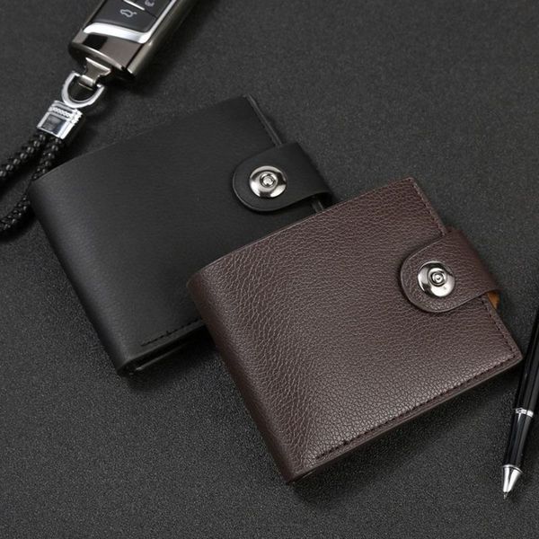 wallets men wallet buckle magnetic custom gift bag leather classic black brown, Red;black
wallets men wallet buckle magnetic custom gift bag leather classic black brown, Red;black