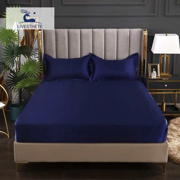 sheets & sets liv-esthete 1pcs satin silky shiny fitted sheet double queen size home decor bed luxury mattress cover corners
sheets & sets liv-esthete 1pcs satin silky shiny fitted sheet double queen size home decor bed luxury mattress cover corners