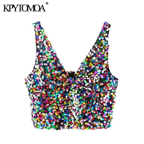 kpytomoa women fashion shiny sequined cropped tank vintage backless side zipper female camis mujer 210625, White
kpytomoa women fashion shiny sequined cropped tank vintage backless side zipper female camis mujer 210625, White