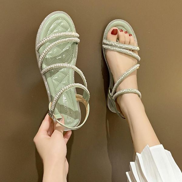 sandals buckle strap pearl 2021 summer female shoe clear heels girls beige fashion rhinestone comfort beach gladiator flat r, Black
sandals buckle strap pearl 2021 summer female shoe clear heels girls beige fashion rhinestone comfort beach gladiator flat r, Black