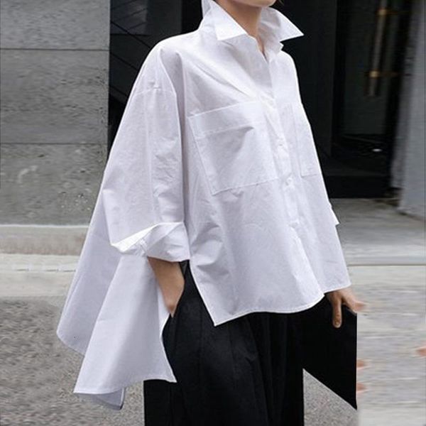 asymmetrical tunic women party blouse lapel neck shirts vonda 2021 spring summer beach female casual cap sleeve blusa plus size, White
asymmetrical tunic women party blouse lapel neck shirts vonda 2021 spring summer beach female casual cap sleeve blusa plus size, White