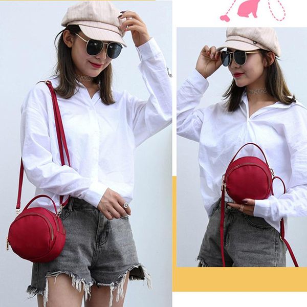 cross body round women shoulder bag handbags with headphone hole fashion messenger nylon waterproof
cross body round women shoulder bag handbags with headphone hole fashion messenger nylon waterproof