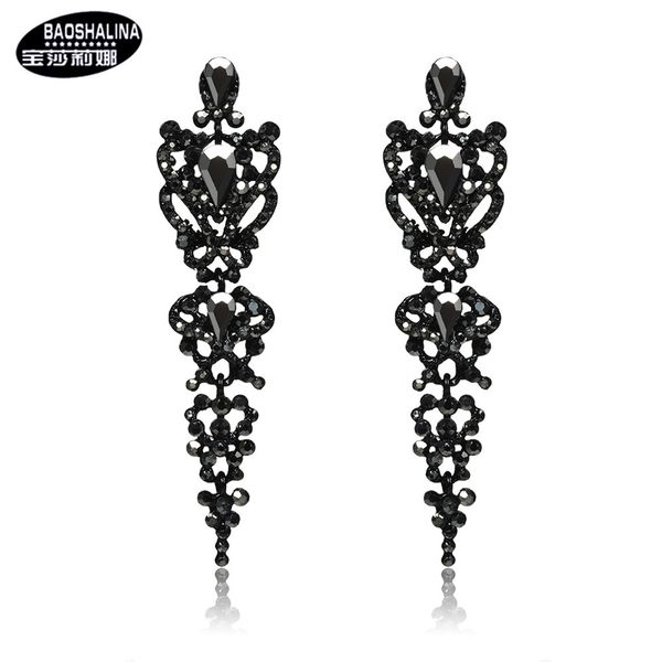 studs earrings luxury fashion temperament women's full diamond exaggerated nightclub long water drop 06, Golden;silver
studs earrings luxury fashion temperament women's full diamond exaggerated nightclub long water drop 06, Golden;silver