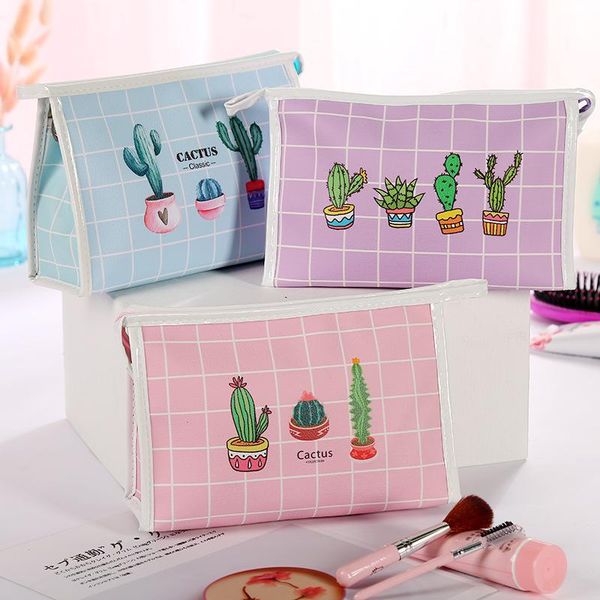 cosmetic bags & cases cute cactus print makeup bag for women fashion portable wash toiletry zipper pouch beauty case travel organizer
cosmetic bags & cases cute cactus print makeup bag for women fashion portable wash toiletry zipper pouch beauty case travel organizer