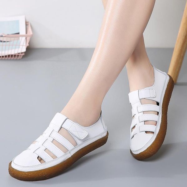 sandals leather casual women's shoes fashion summer women flat comfortable beach outdoor, Black
sandals leather casual women's shoes fashion summer women flat comfortable beach outdoor, Black
