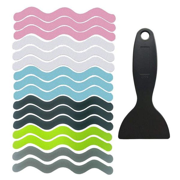 bath mats 24pcs/set s wave-shaped anti slip strips transparent shower stickers safety non for bathtub stairs floor
bath mats 24pcs/set s wave-shaped anti slip strips transparent shower stickers safety non for bathtub stairs floor