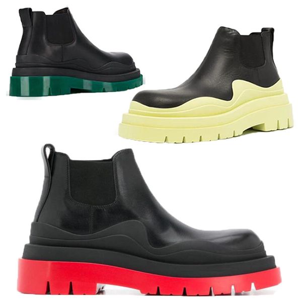 2021 man black+red soles bottega boot fashion luxury tire leather chelsea booties men platform chunky shoes lady knight low upper boots wome
2021 man black+red soles bottega boot fashion luxury tire leather chelsea booties men platform chunky shoes lady knight low upper boots wome
