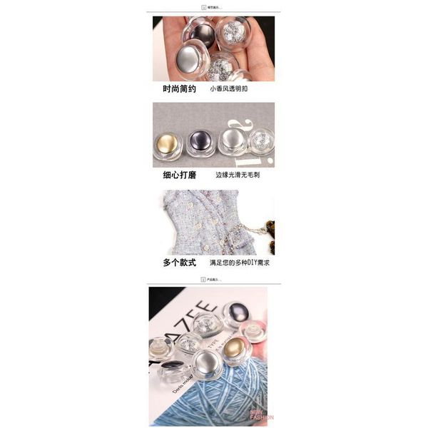 3pcs women windbreaker wear transparent button for clothing sewing shank square buttons fashion accessories decorativ jllddd, Blike;white
3pcs women windbreaker wear transparent button for clothing sewing shank square buttons fashion accessories decorativ jllddd, Blike;white