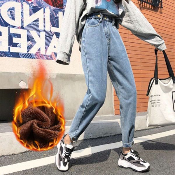 hip hop new autumn loose thickened winter clothes in jeans women's of 2019 k, Blue
hip hop new autumn loose thickened winter clothes in jeans women's of 2019 k, Blue