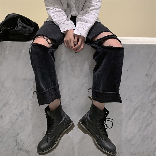 streetwear fashion holes black jeans men casual wide leg denim jeans hip hop harajuku loose pants man plus size baggy jeans rp9b, Blue
streetwear fashion holes black jeans men casual wide leg denim jeans hip hop harajuku loose pants man plus size baggy jeans rp9b, Blue