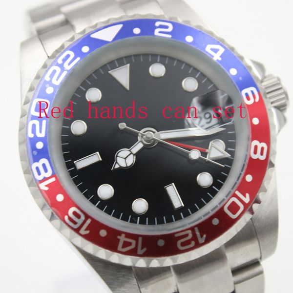 new gmt adjustable wristwatches 40mm blue red bezel master 116710 stainless steel 2813 automatic movement classic strap mens watches, Slivery;brown
new gmt adjustable wristwatches 40mm blue red bezel master 116710 stainless steel 2813 automatic movement classic strap mens watches, Slivery;brown