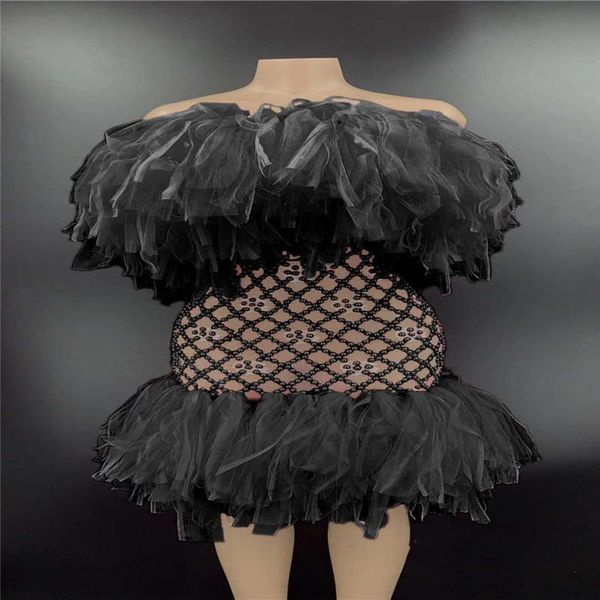 party decoration h92 tight costume elastic stretched singer bodysuit fishing net pearls feathers see-through club colorful catwalk dj
party decoration h92 tight costume elastic stretched singer bodysuit fishing net pearls feathers see-through club colorful catwalk dj