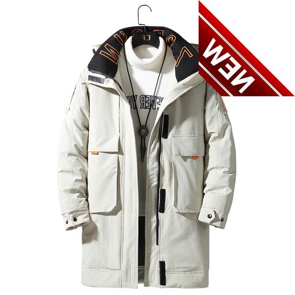 kuyomens winter down parkas jacket men fashion hooded fur collar windbreaker outwear thick warm coat clothing, Black
kuyomens winter down parkas jacket men fashion hooded fur collar windbreaker outwear thick warm coat clothing, Black