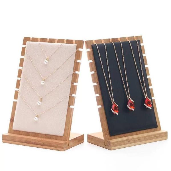 hooks & rails bamboo jewelry pendant necklace display rack storage box shelf wf
hooks & rails bamboo jewelry pendant necklace display rack storage box shelf wf