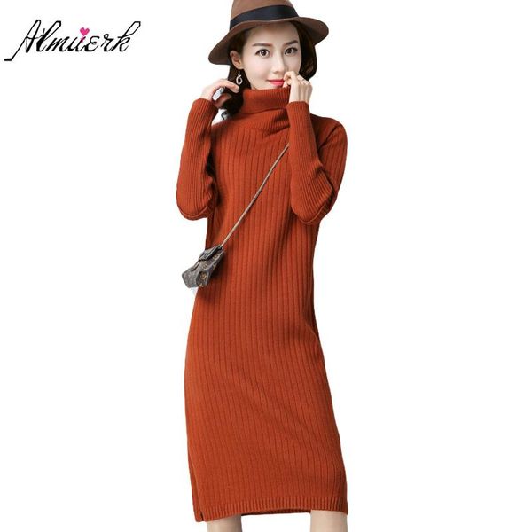 casual dresses 2021 spring autumn women sheath turtleneck pure color elastic knitwear female knitted dress yz470, Black;gray
casual dresses 2021 spring autumn women sheath turtleneck pure color elastic knitwear female knitted dress yz470, Black;gray