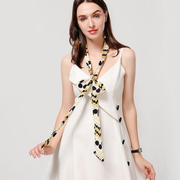 scarves design skinny scarf women brand silk lengthened narrow handle bag ribbons head ladies tie multi-function belt, Blue;gray
scarves design skinny scarf women brand silk lengthened narrow handle bag ribbons head ladies tie multi-function belt, Blue;gray