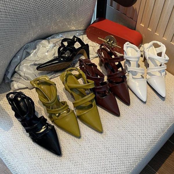 2021 white summer retro women yellow high heels party sandals mesh fashion stiletto heels pointed toe sandals trend lady shoes, Black
2021 white summer retro women yellow high heels party sandals mesh fashion stiletto heels pointed toe sandals trend lady shoes, Black
