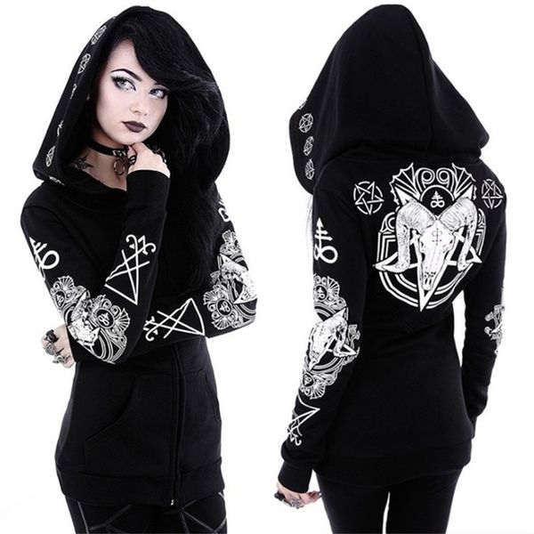 gothic punk print hoodies sweatshirts women long sleeve jacket zipper coat autumn winter female casual hoodie oversized hood 201126, Black
gothic punk print hoodies sweatshirts women long sleeve jacket zipper coat autumn winter female casual hoodie oversized hood 201126, Black