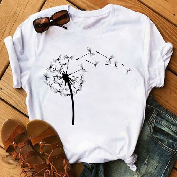 dandelion tshirts summer short sleeves women t-shirts fashion girls kawaii 90s t-shirts korean style women clothes, White
dandelion tshirts summer short sleeves women t-shirts fashion girls kawaii 90s t-shirts korean style women clothes, White