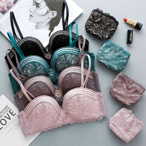 bras sets half cup traceless lace no steel ring gathered side closed adjustable girls bra underwear suit, Red;black
bras sets half cup traceless lace no steel ring gathered side closed adjustable girls bra underwear suit, Red;black