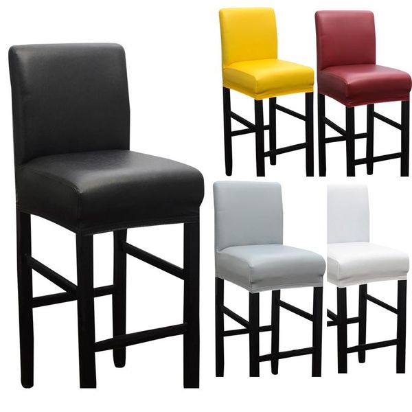 chair covers 1/2/4/6 solid color waterproof pu leather fabric short back cover seat slipcover home el banquet bar
chair covers 1/2/4/6 solid color waterproof pu leather fabric short back cover seat slipcover home el banquet bar