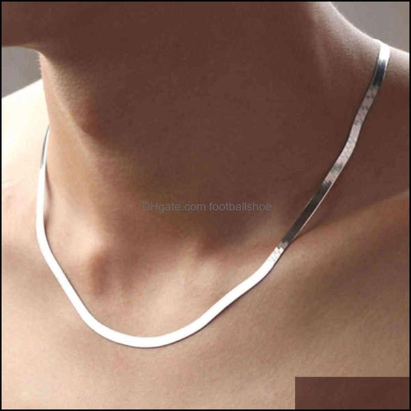 pendant necklaces & pendants 925 sier chain 4mm snake men women couple sterling jewelry sheets drop delivery 2021 ofgkz, Silver
pendant necklaces & pendants 925 sier chain 4mm snake men women couple sterling jewelry sheets drop delivery 2021 ofgkz, Silver