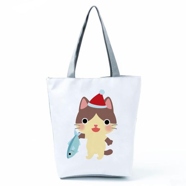 evening bags cat eat fish print women's bag all-match fashion handbags cute animal shoulder eco high capacity shopping portable tote
evening bags cat eat fish print women's bag all-match fashion handbags cute animal shoulder eco high capacity shopping portable tote