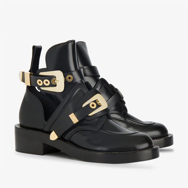 New Gold Silver Buckle Ankle Boots For Women Fashion Brand Low Heel Shoes Women Motorcycle Boots Spring Autumn Boots Women
New Gold Silver Buckle Ankle Boots For Women Fashion Brand Low Heel Shoes Women Motorcycle Boots Spring Autumn Boots Women