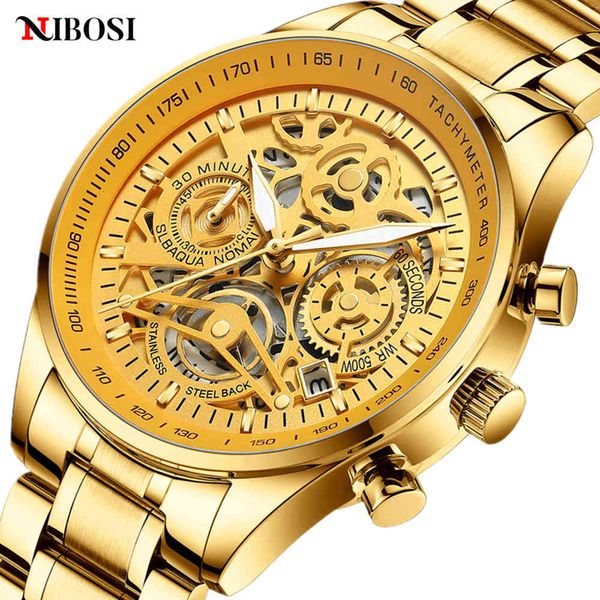 watches nibosi mens brand luxury golden skeleton men watch business waterproof luminous fashion male clock relogio masculino, Slivery;brown
watches nibosi mens brand luxury golden skeleton men watch business waterproof luminous fashion male clock relogio masculino, Slivery;brown