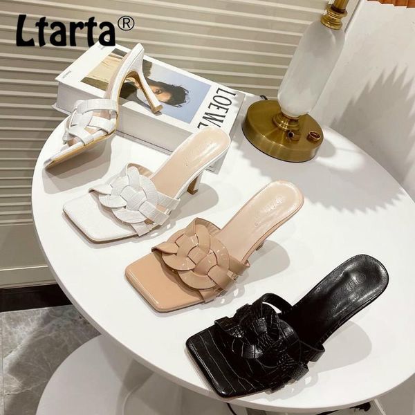ltarta 2021 summer women women's shoes 35-42 size stiletto fish mouth high heels casual women's sandals and slippers, Black
ltarta 2021 summer women women's shoes 35-42 size stiletto fish mouth high heels casual women's sandals and slippers, Black
