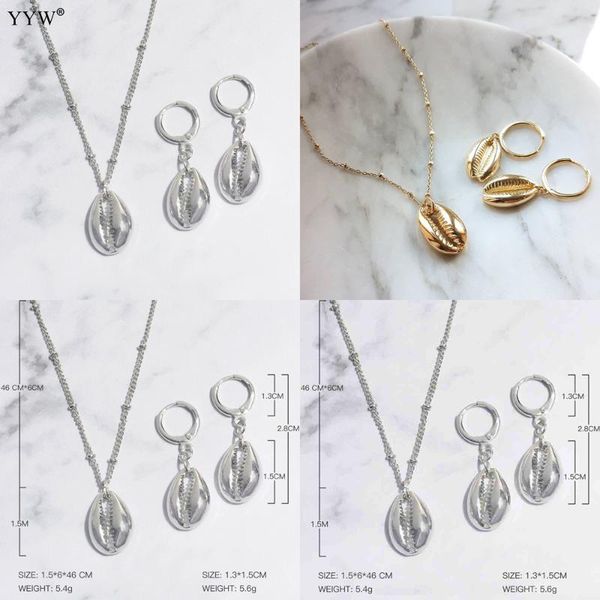 earrings & necklace shell pendant jewelry sets women girls gold silver color 2pc necklaces set charm jewellry family friends wedding gifts
earrings & necklace shell pendant jewelry sets women girls gold silver color 2pc necklaces set charm jewellry family friends wedding gifts