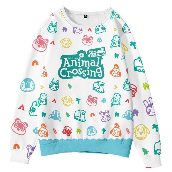 animal crossing sweatshirt women fashion kawaii cartoon printing harajuku 3d pullovers clothing autumn long sleeve sweatshirts, Black
animal crossing sweatshirt women fashion kawaii cartoon printing harajuku 3d pullovers clothing autumn long sleeve sweatshirts, Black