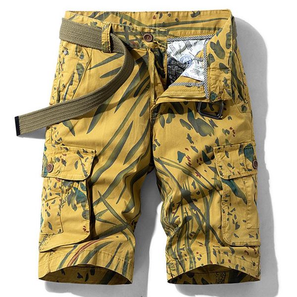 men's shorts 2021 summer cargo men camouflage casual multi-pocket knee length clothing drop, White;black
men's shorts 2021 summer cargo men camouflage casual multi-pocket knee length clothing drop, White;black