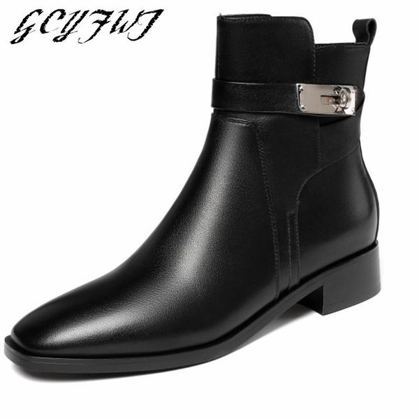boots 2021 women ankle metal decoration concise square toe girl shoes platform all-match banquet and buckle strap botines mujer, Black
boots 2021 women ankle metal decoration concise square toe girl shoes platform all-match banquet and buckle strap botines mujer, Black