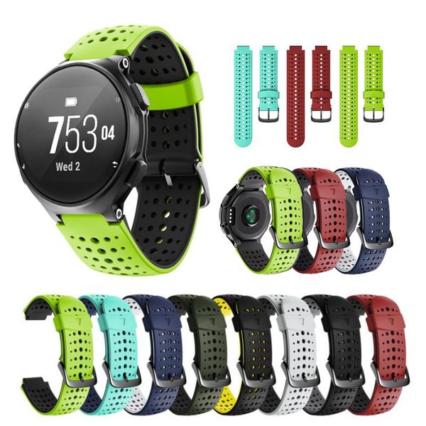watch bands for garmin forerunner 235 band silicone strap bracelet 235/220/230/620/630/735 wristband replacement, Black;brown
watch bands for garmin forerunner 235 band silicone strap bracelet 235/220/230/620/630/735 wristband replacement, Black;brown