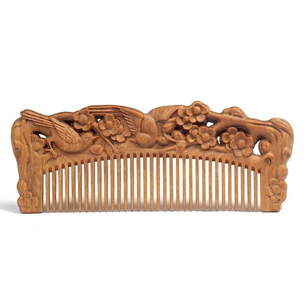1pc hand-carved sandalwood craft comb for hair professional massage combs hair brush styling tools gift for healthy, Silver
1pc hand-carved sandalwood craft comb for hair professional massage combs hair brush styling tools gift for healthy, Silver