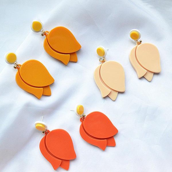 dangle & chandelier for women girls cute flower earrings brincos fashion lovely simple rose shape candy color acrylic drop, Silver
dangle & chandelier for women girls cute flower earrings brincos fashion lovely simple rose shape candy color acrylic drop, Silver