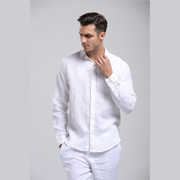 2021 new unique design turn-down collar linen solid casual men spring sky blue shirt mens pure flax shirts male camisa wrh6, White
2021 new unique design turn-down collar linen solid casual men spring sky blue shirt mens pure flax shirts male camisa wrh6, White