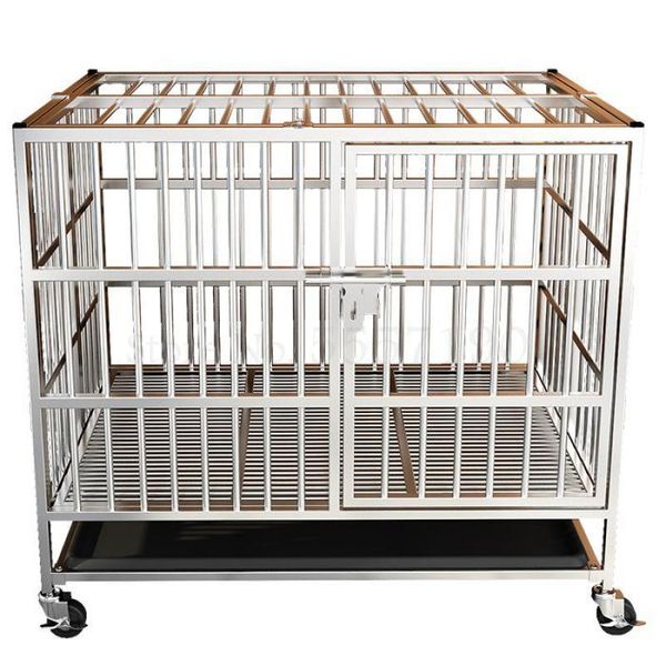 dog cage large dog indoor small and medium dogs teddy golden retriever labrador anti-bite folding stainless steel pet cage
dog cage large dog indoor small and medium dogs teddy golden retriever labrador anti-bite folding stainless steel pet cage