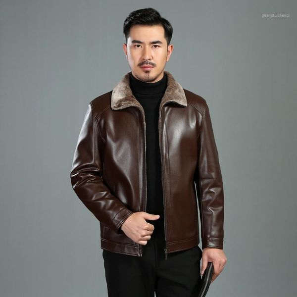 men's fur & faux arrival fashion thick plus velvet men winter casual zipper slim pu leather jacket coat size m-4xl, Black
men's fur & faux arrival fashion thick plus velvet men winter casual zipper slim pu leather jacket coat size m-4xl, Black