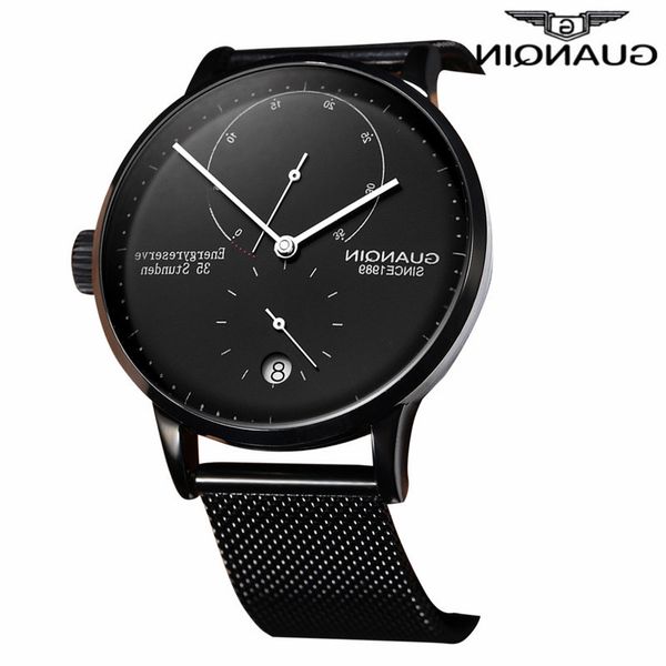 guanqin brand luxury men business automatic date mesh strap man fashion full steel mechanical watch relogio masculino, Slivery;brown
guanqin brand luxury men business automatic date mesh strap man fashion full steel mechanical watch relogio masculino, Slivery;brown