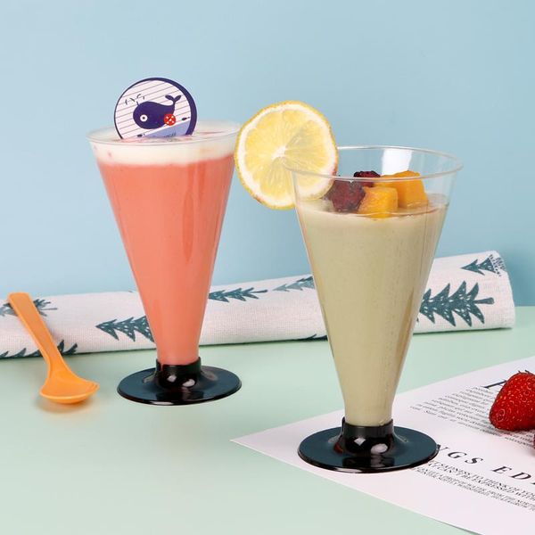 disposable cups & straws 10pcs goblet mousse cup sawdust pudding jelly ice cream aviation hard plastic transparent with lid
disposable cups & straws 10pcs goblet mousse cup sawdust pudding jelly ice cream aviation hard plastic transparent with lid
