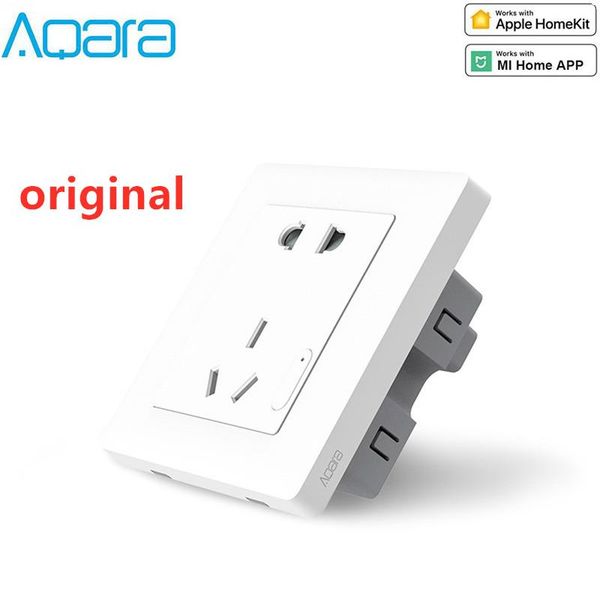 smart home control original aqara wall socket zigbee wifi remotel wireless switch work with kits app
smart home control original aqara wall socket zigbee wifi remotel wireless switch work with kits app