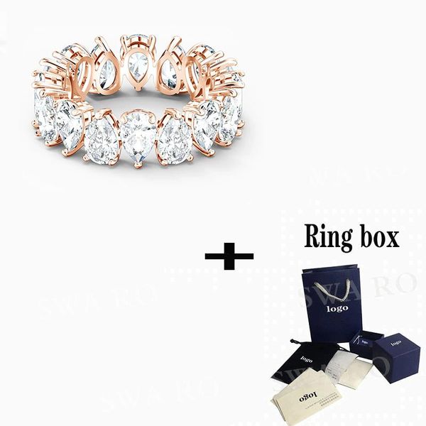 cluster rings swa 2021 exquisite and elegant vittore pear ring, high-quality classic jewelry to give wife a romantic anniversary gift, Golden;silver
cluster rings swa 2021 exquisite and elegant vittore pear ring, high-quality classic jewelry to give wife a romantic anniversary gift, Golden;silver